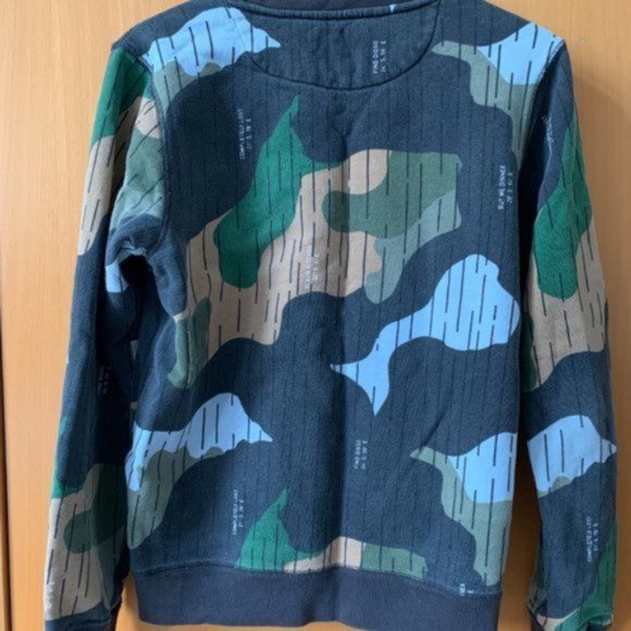 Scotch And Soda Camouflage Mens Sweatshirt - Picture 4 of 6